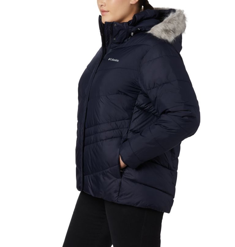 Jachete Izolate Columbia Peak to Park Dama Bleumarin | Plus Size RQ0QZMA97